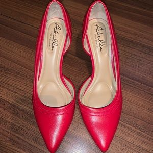 Classic Red High Heels with cushioned soles. Very comfortable!